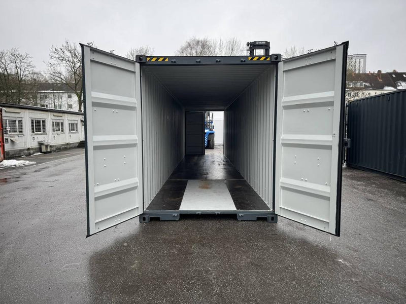 Contenedor marítimo nuevo de 40 pies High Cube (HC) con doble puerta