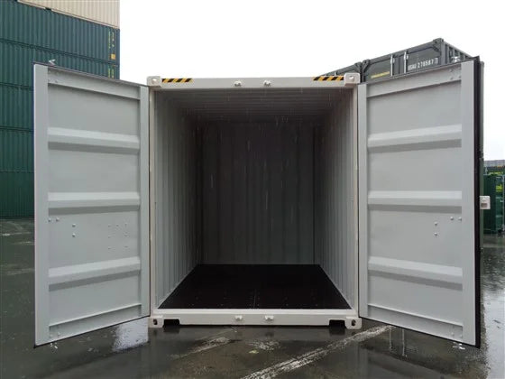 Contenedor Marítimo Nuevo de 10 Pies High Cube (HC) – Blanco