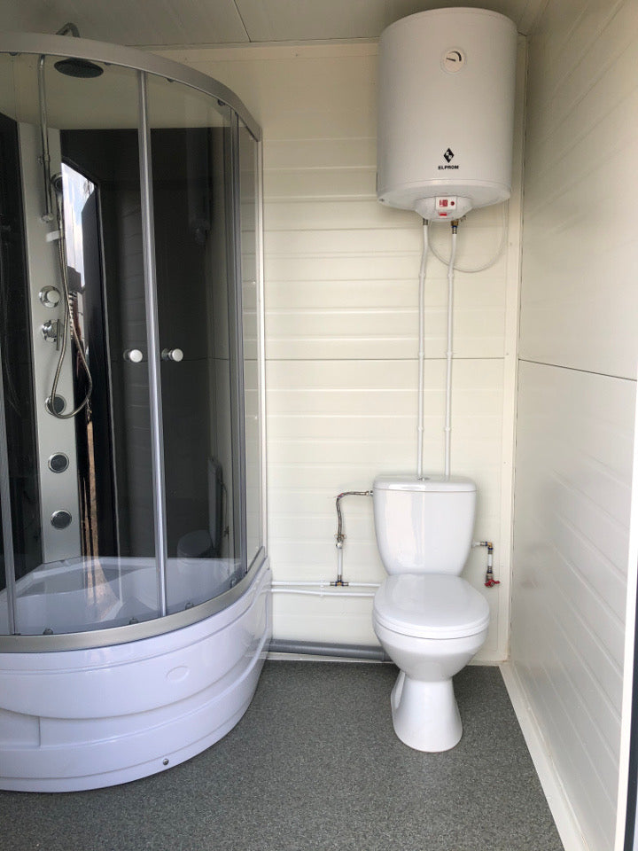 Contenedor sanitario nuevo de 2 × 2 × 2,8 m