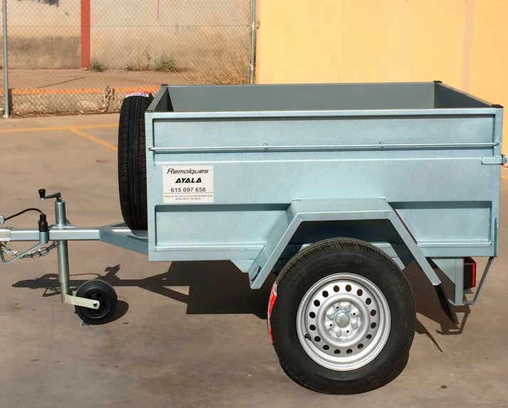 Remolque de Carga Nuevo de 1 Eje – 140 × 105 × 50 cm – MMA 750 kg