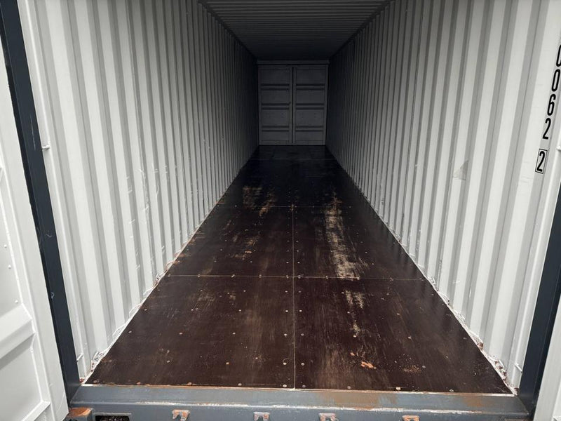 Contenedor marítimo nuevo de 40 pies High Cube (HC) con doble puerta