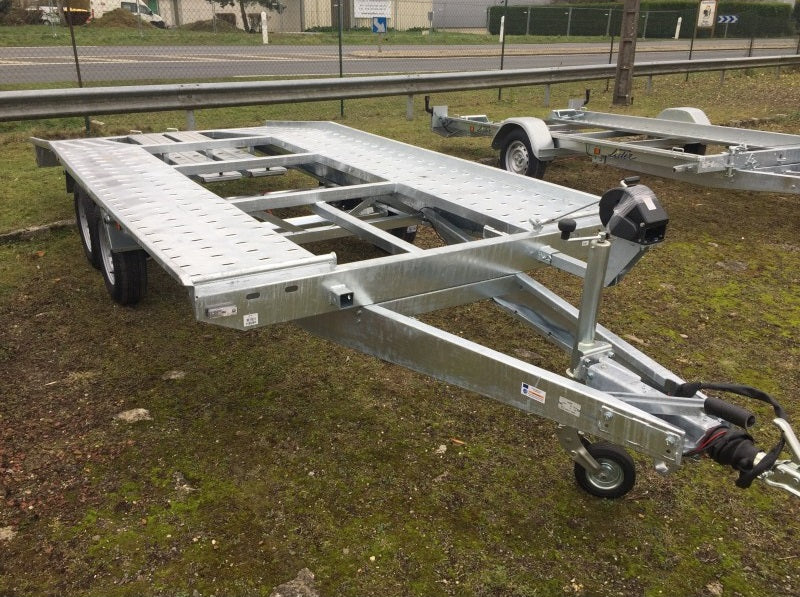 Remolque Portacoches Lider Nuevo de Doble Eje – 450 × 203 cm – MMA 2.700 kg