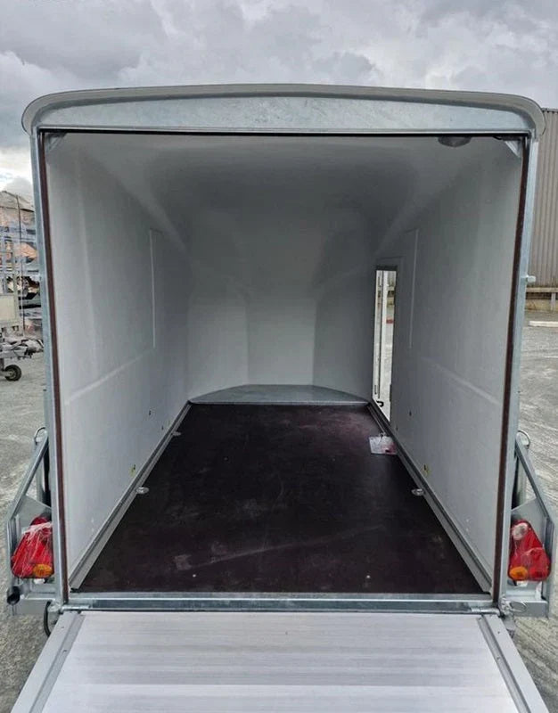 Remolque Furgón Debon Cargo 1300 Nuevo de Poliéster Azul con Puerta Lateral