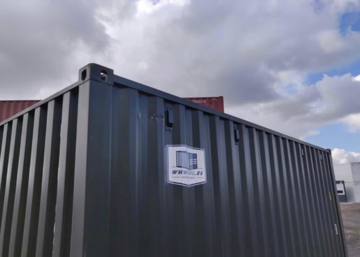 Contenedor Marítimo Nuevo de 20 Pies High Cube (HC) – Verde