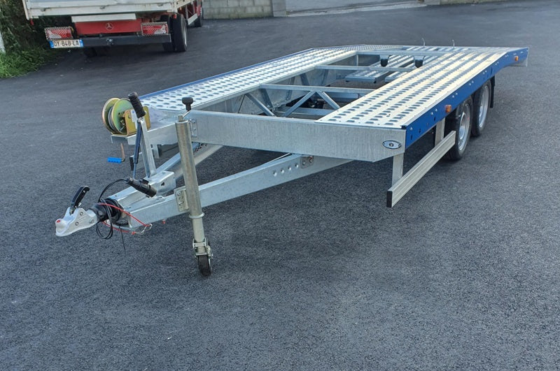 Remolque Portacoches Boro JUPITER NB 4527 Nuevo – 450 × 200 cm – MMA 2.700 kg