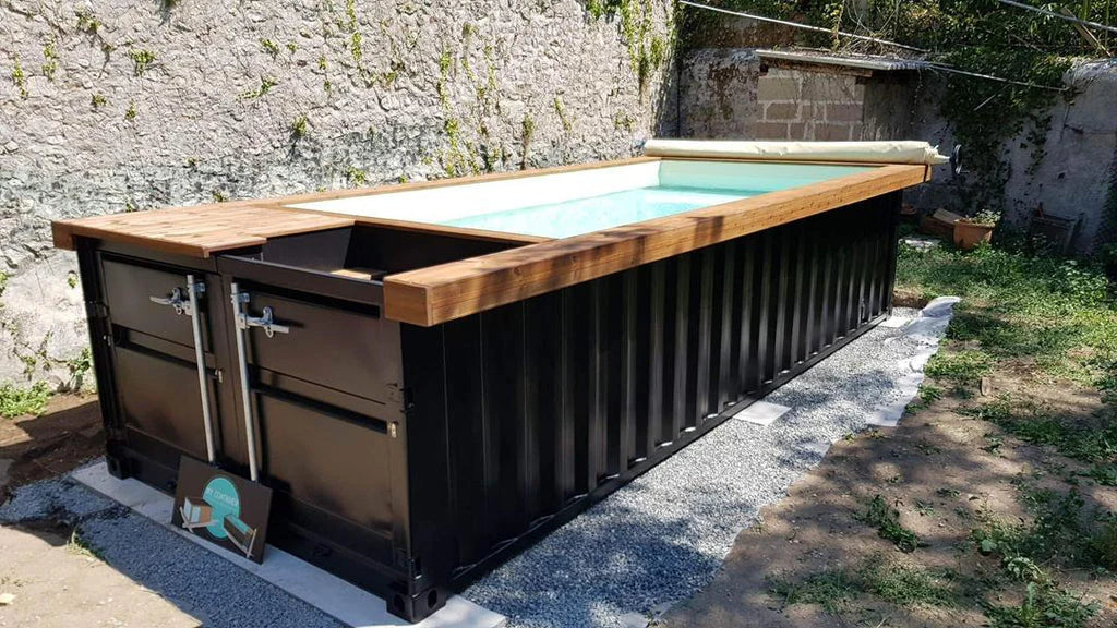 Contenedor piscina nuevo de 20 pies