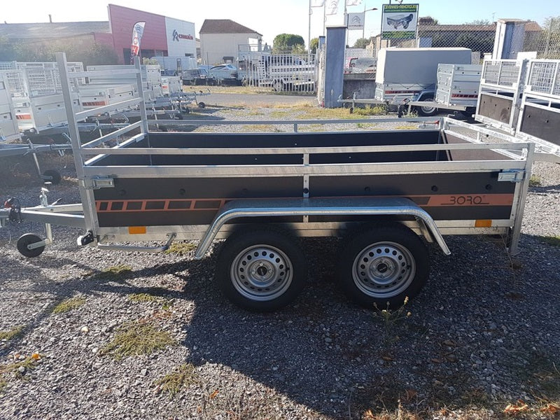 Remolque Portaequipajes Boro Niewiadow BOK725D Nuevo – 250 × 132 × 50 cm – MMA 750 kg