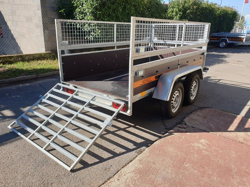 Remolque Portaequipajes Boro Niewiadow BOK725D Nuevo – 250 × 132 × 50 cm – MMA 750 kg