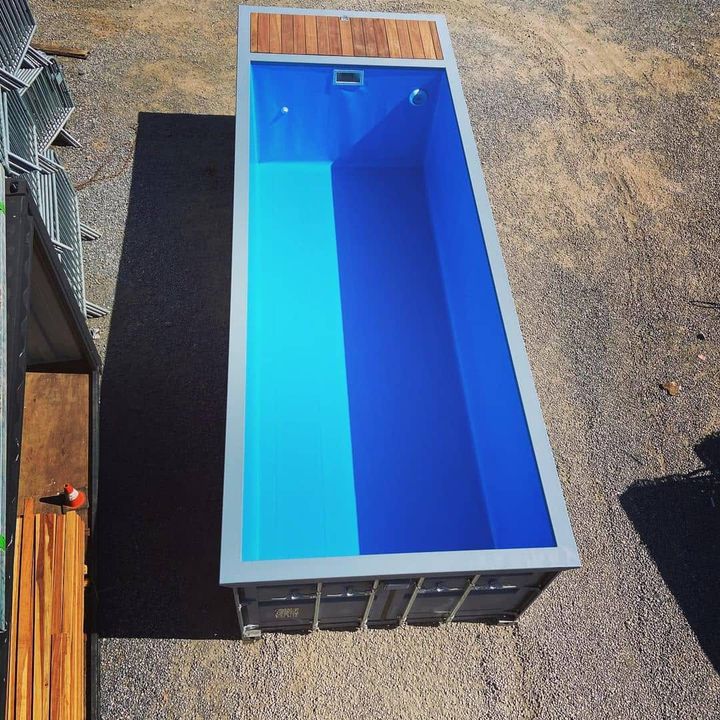 Contenedor piscina nuevo de 20 pies,