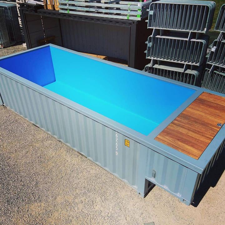 Contenedor piscina nuevo de 20 pies,