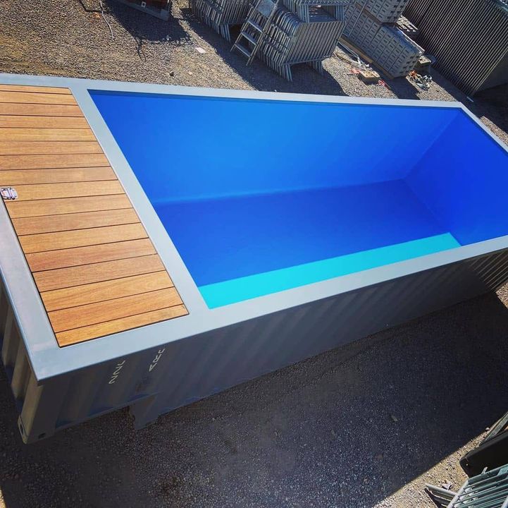 Contenedor piscina nuevo de 20 pies,