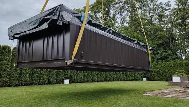 Piscina de contenedor marítimo nueva de 20 pies