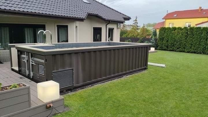 Piscina de contenedor marítimo nueva de 20 pies