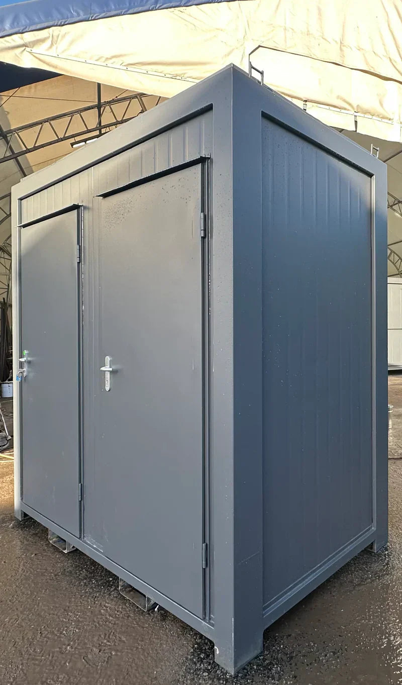 Contenedor sanitario nuevo de 2,4 × 1,5 m