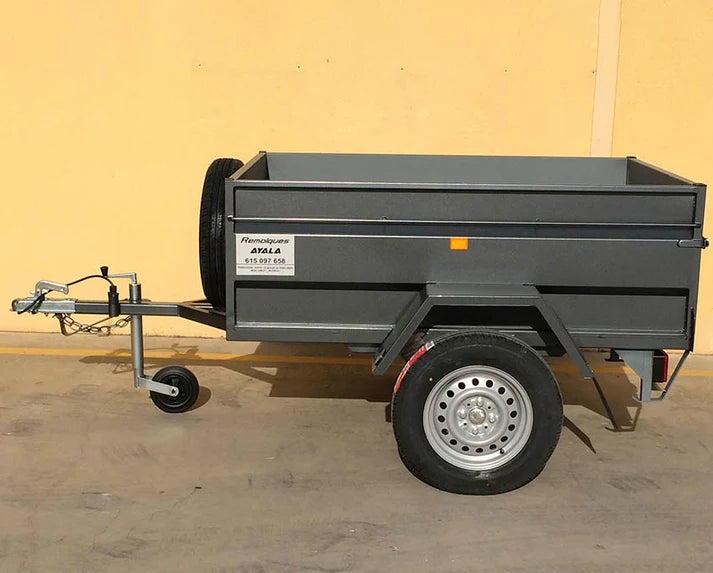 Remolque de Carga Nuevo de 1 Eje – 150 × 115 × 50 cm – MMA 750 kg
