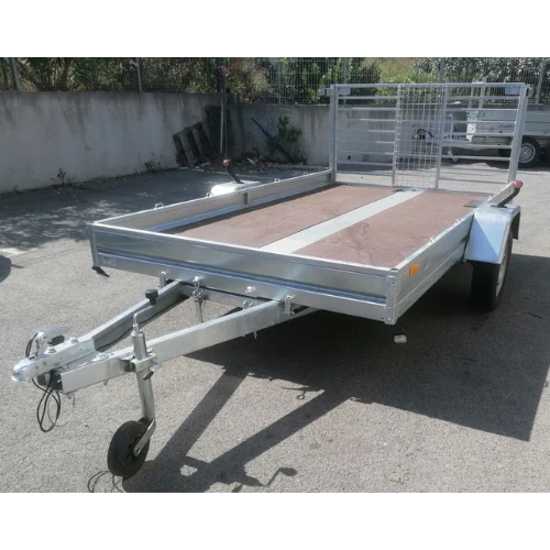 Remolque Plataforma Multitransporte Boro BOP 737H Nuevo – 300 × 172 cm – MMA 1.300 kg