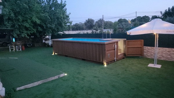 Contenedor piscina nuevo de 20 pies