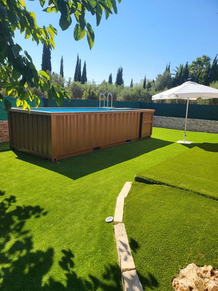 Contenedor piscina nuevo de 20 pies