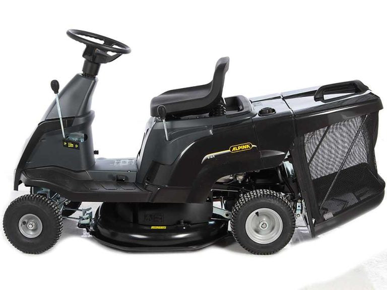 El Alpina AT2 66 QA es un tractor cortacésped compacto de gasolina