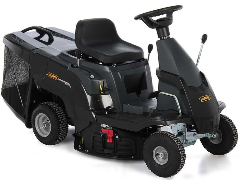 El Alpina AT2 66 QA es un tractor cortacésped compacto de gasolina