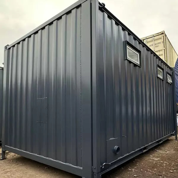 Bloque sanitario nuevo 3 + 1 de 4,8 × 2,7 m
