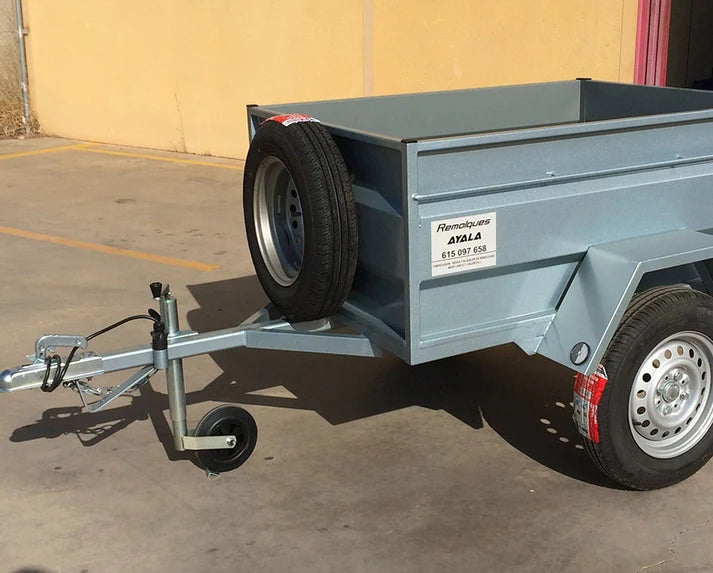 Remolque de Carga Nuevo de 1 Eje – 140 × 105 × 50 cm – MMA 750 kg