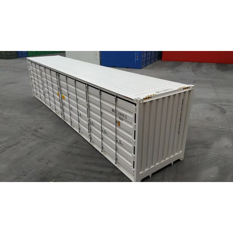 Contenedor marítimo nuevo de 40 pies High Cube (HC) con apertura lateral completa (Open Side)