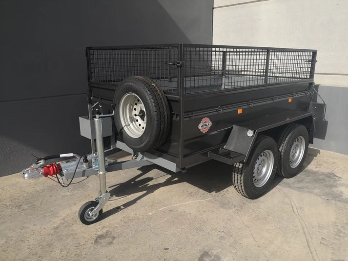 Remolque Basculante Hidráulico Nuevo de Doble Eje – 200 × 130 × 50 cm – Ejes de 1.350 kg