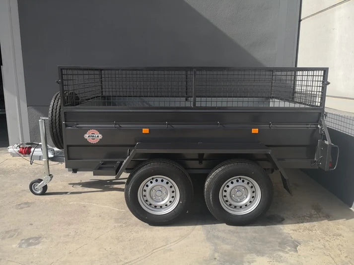 Remolque Basculante Hidráulico Nuevo de Doble Eje – 200 × 130 × 50 cm – Ejes de 1.350 kg
