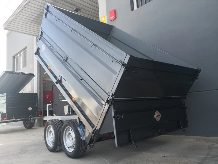 Remolque Basculante Hidráulico Nuevo de Doble Eje – Ruedas Inferiores
