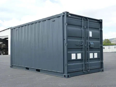 Contenedor Marítimo Nuevo de 15 Pies con Instalación Eléctrica, Rejillas de Ventilación y Cierre con Llave